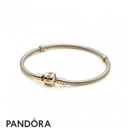 Pandora Bracelets Classic Moments Gold Clasp Bracelet Jewelry
