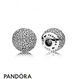 Pandora Bracelets Open Bangle Pave Open Bangle Caps Jewelry
