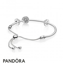 Women's Pandora Stylish Wish Bracelet Set Jewelry