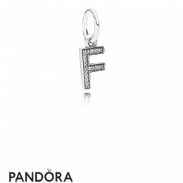 Pandora Alphabet Symbols Charms Letter F Pendant Charm Clear Cz Jewelry