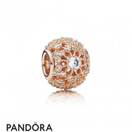 Pandora Contemporary Charms Inner Radiance Charm Pandora Rose Clear Cz Jewelry