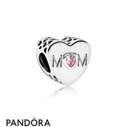 Pandora Family Charms Mother Heart Charm Pink Cz Jewelry