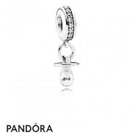 Pandora Family Charms Pacifier Pendant Charm Clear Cz Jewelry