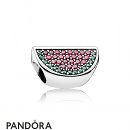 Pandora Nature Charms Pave Watermelon Charm Red Green Cz Jewelry