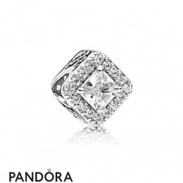 Pandora Passions Charms Chic Glamour Geometric Radiance Charm Clear Cz Jewelry