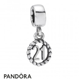 Pandora Pendant Charms 21St Birthday Pendant Charm Jewelry