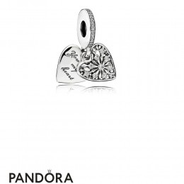 Pandora Pendant Charms Heart Of Winter Pendant Charm Clear Cz Jewelry
