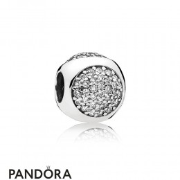 Pandora Sparkling Paves Charms Dazzling Droplet Charm Clear Cz Jewelry