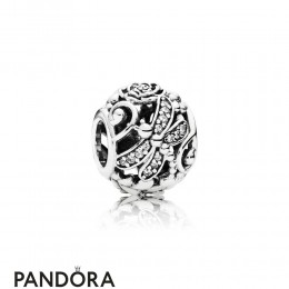 Pandora Sparkling Paves Charms Dragonfly Meadow Charm Clear Cz Jewelry