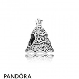 Pandora Sparkling Paves Charms Twinkling Christmas Tree Charm Clear Cz Jewelry