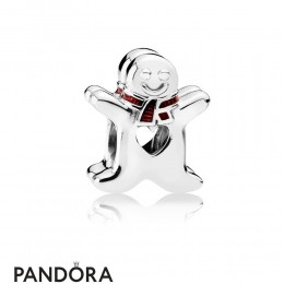 Pandora Sweet Gingerbread Man Openwork Charm Jewelry Jewelry
