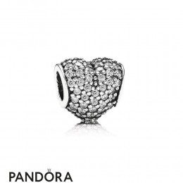 Pandora Symbols Of Love Charms Pave Heart Charm Clear Cz Jewelry
