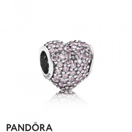 Pandora Symbols Of Love Charms Pave Heart Charm Pink Cz Jewelry
