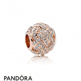 Pandora Symbols Of Love Charms Sparkling Love Knot Charm Pandora Rose Clear Cz Jewelry