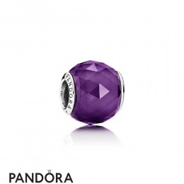 Pandora Touch Of Color Charms Geometric Facets Charm Royal Purple Crystal Jewelry