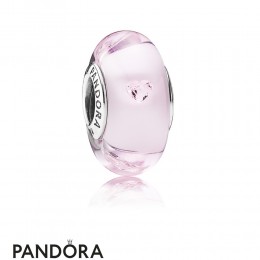 Pandora Touch Of Color Charms Pink Hearts Charm Murano Glass Pink Cz Jewelry