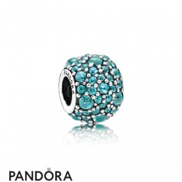 Pandora Touch Of Color Charms Shimmering Droplet Charm Teal Cz Jewelry