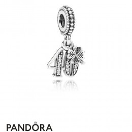 Pandora Wedding Anniversary Charms 40 Years Of Love Pendant Charm Clear Cz Jewelry