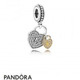 Pandora Wedding Anniversary Charms Love Locks Pendant Charm Clear Cz Jewelry
