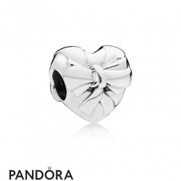 Women's Pandora Brilliant Heart Bow Charm Jewelry