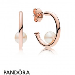 Women's Pandora Earrings Pearls Contemporary Pandora Pink Jewelry