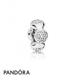 Women's Pandora Modern Lovepods Charm Clear Jewelry