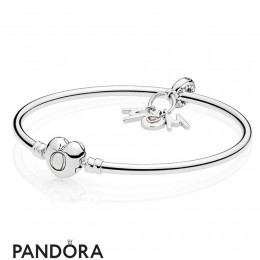 Women's Pandora Perfect Mum Bangle And Charm Gift Set Jewelry