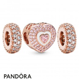 Pandora Rose Hearts On Hearts Charm Pack Jewelry