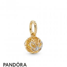 Pandora Shine Openwork Butterflies Necklace Pendant Jewelry