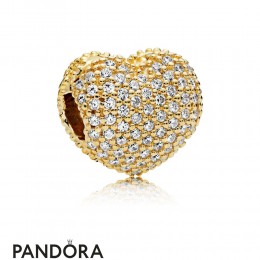 Pandora Shine Pave Open My Heart Clip Jewelry