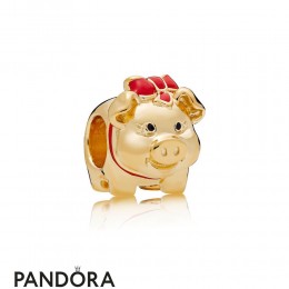 Women's Pandora Shine Piggy Bank Charm Jewelry