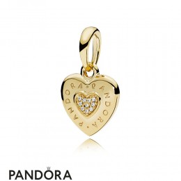 Pandora Signature Heart Pendant Pandora Shine Jewelry