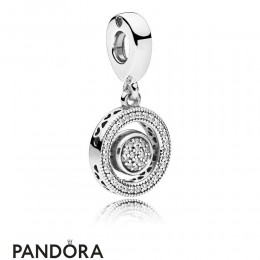 Women's Pandora Spinning Hearts Of Pandora Hanging Charm Jewelry