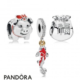 Women's Pandora Sterling Silver Lunar New Year Charm Pack Jewelry