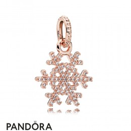 Pandora Winter Collection Sparkling Snowflake Pendant Pandora Rose Jewelry