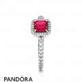 Pandora Winter Collection Timeless Elegance Synthetic Ruby Jewelry