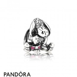 Pandora Disney Charms Eeyore Charm Pink Enamel Jewelry