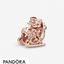 Pandora Rose Disney Minnie And Mickey Christmas Charm Jewelry