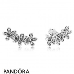 Pandora Earrings Dazzling Daisies Stud Earrings Jewelry