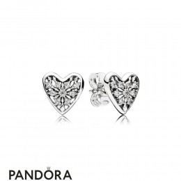 Pandora Earrings Hearts Of Winter Stud Earrings Jewelry