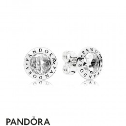 Pandora Earrings Radiant Pandora Logo Stud Earrings Jewelry