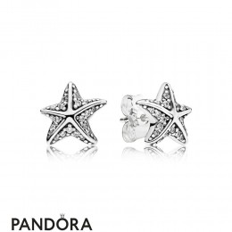 Pandora Earrings Tropical Starfish Stud Earrings Jewelry