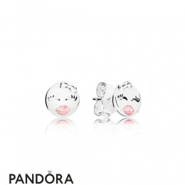 Women's Pandora Playful Wink Earring Studs Jewelry