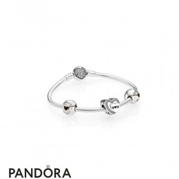 Pandora Holiday Gift Tribute To Mom Bracelet Set Jewelry