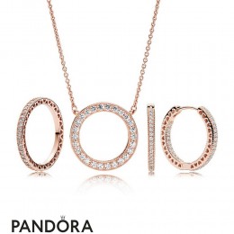 Pandora Rose Radiant Hearts Gift Set Jewelry