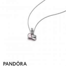 Women's Pandora Best Friends Pendant And Necklace Jewelry