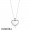 Pandora Chains With Pendant Pandora Floating Heart Locket Sapphire Crystal Glass Jewelry