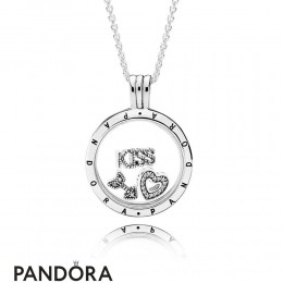 Women's Pandora Kisses For Your Heart Locket Gift Set Jewelry